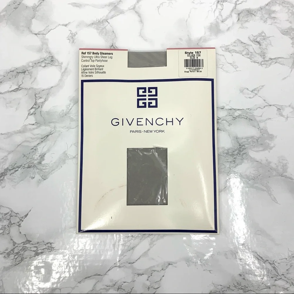 Givenchy Pantyhose in Shimmering Silver